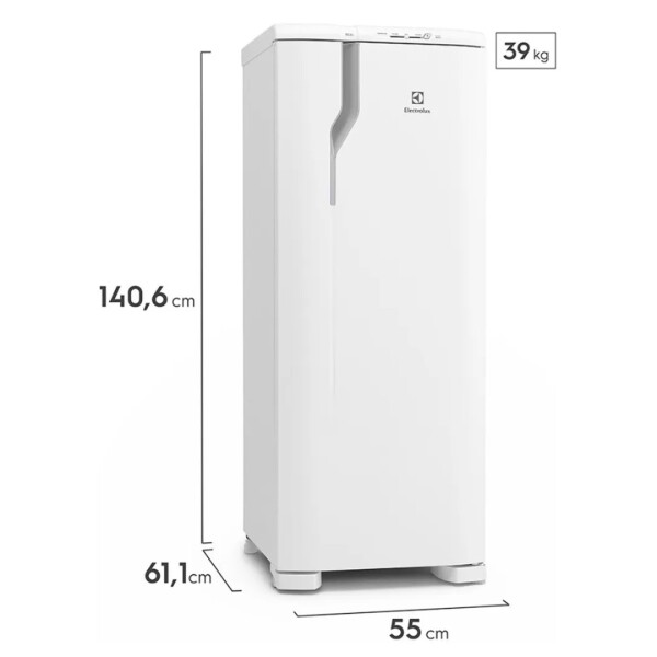 Heladera Electrolux Re32 Refrigerador Frío Húmedo 240 L HELADERA ELECTROLUX RE32 240L BLANCA AP