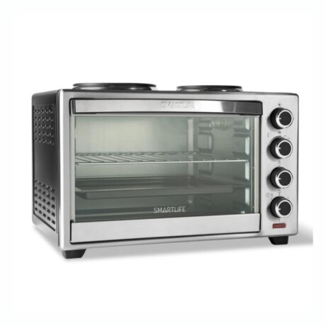Horno Eléctrico SMARTLIFE SL-EO48SP 2000W Con Anafe Capacidad 48Lt Horno Eléctrico SMARTLIFE SL-EO48SP 2000W Con Anafe Capacidad 48Lt