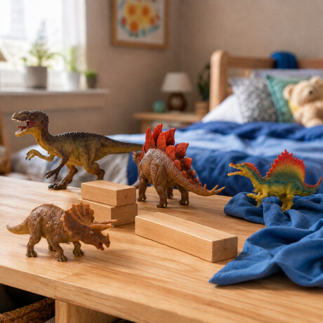 Set de dinosaurios coleccionables Sc