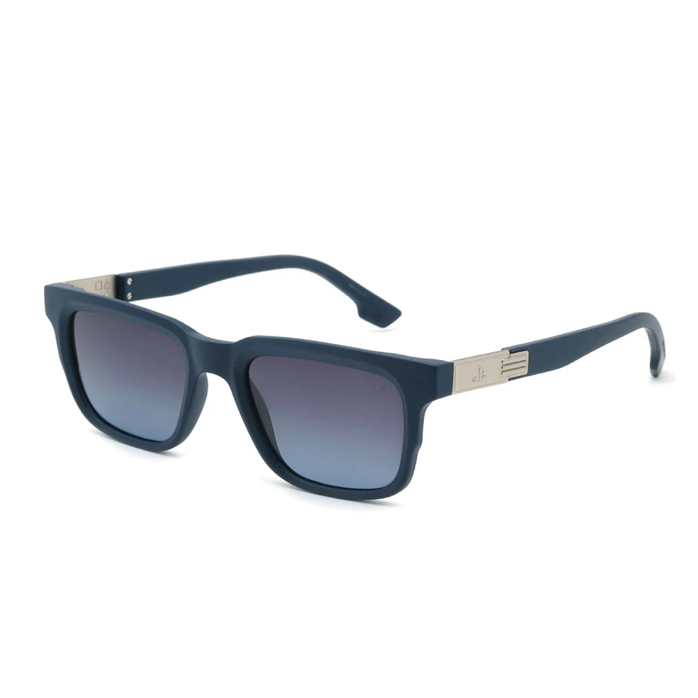Lentes De Sol Playstation - The Last Of Us Cuadrado Gradiente Azul/Azul