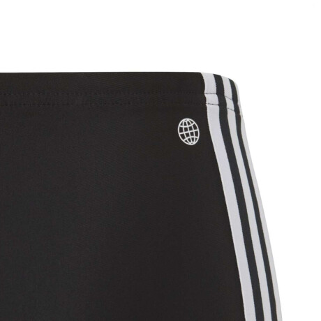 Short Adidas Classic 3-Stripes Swim Boxer de Niños Negro