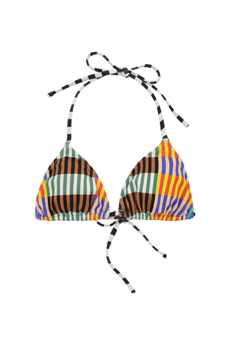 Bikini Top Nut Print Multi