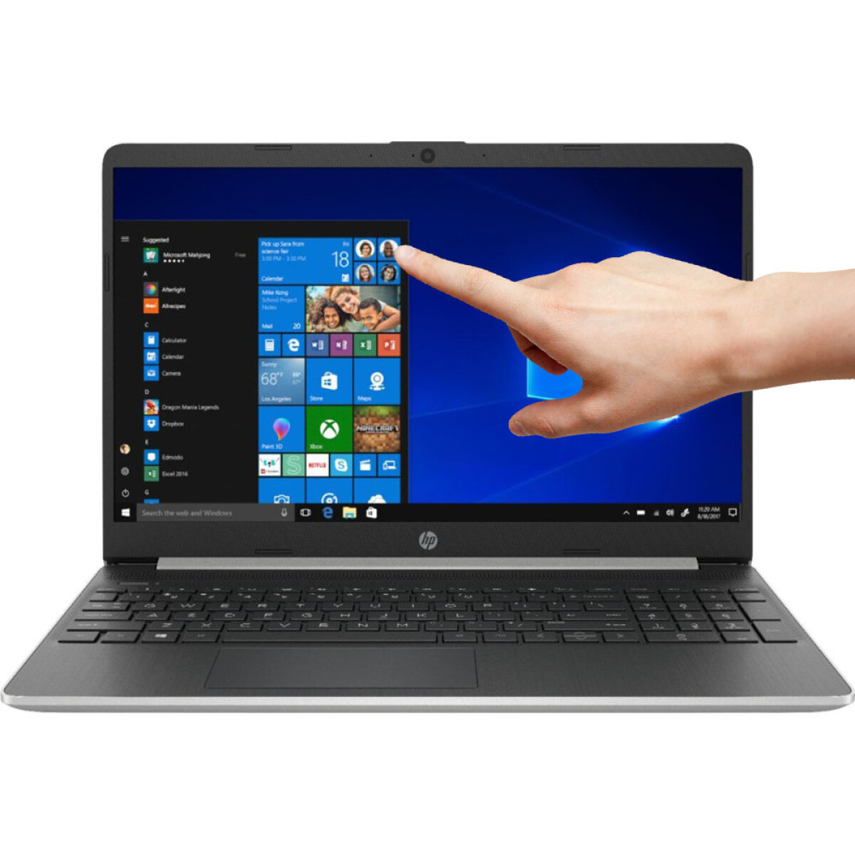 Notebook HP Core I5 3.6GHZ, 12GB, 256GB Ssd, 15.6'' Touch 