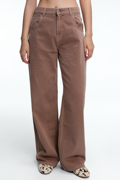 PANT ANCHO Beige