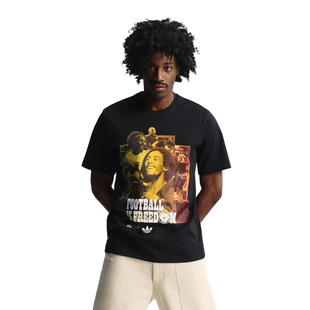 Remera Adidas Og Marley - Negro 