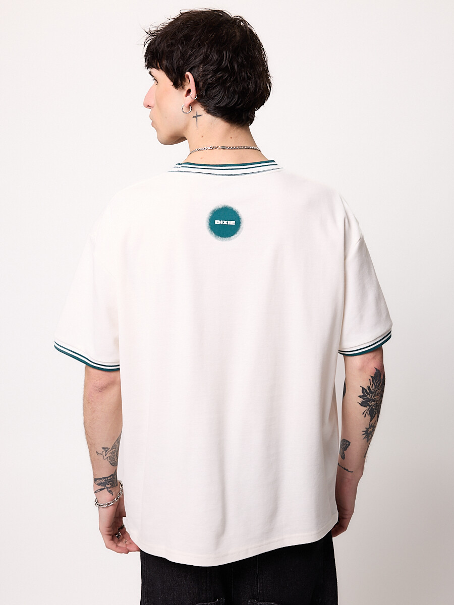 T-SHIRT M/C DELUS DIXIE Blanco