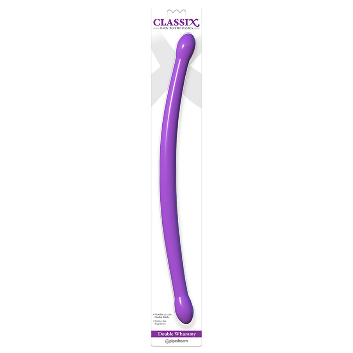 Doble Dildo Classix Whammy Violeta 