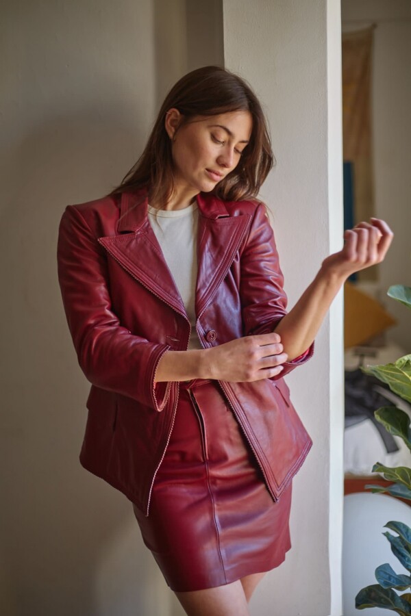 Falda Beats Nin Bordeaux