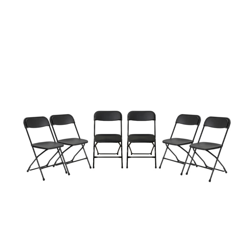 Set de 6 Sillas Lumax de Jardin Plegable Portable Set de 6 Sillas Lumax de Jardin Plegable Portable