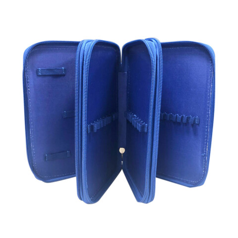 Cartuchera Infantil Bluey 3 Pisos con Cierre 13 x 20 cm U