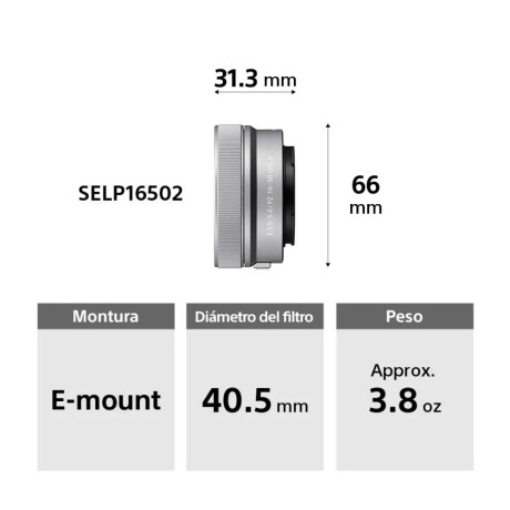 Cámara de Fotos Sony Mirrorless APSC ILCE-6400K Gris