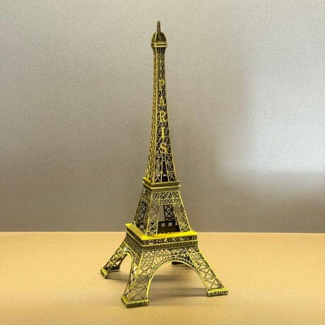 Torre Eiffel Metálica Decorativa Altura 22cm x Largo 12cm x Ancho 12cm Torre Eiffel Metálica Decorativa Altura 22cm x Largo 12cm x Ancho 12cm