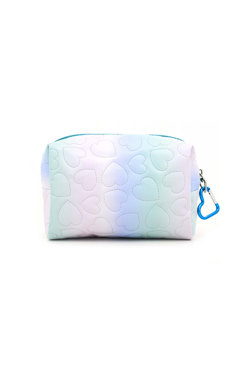 Cartuchera multicolor Celeste