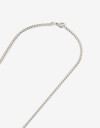 Cadena Corta con Dije Metal Collar De Acero Men´s Collection - Plateado