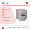 Baño químico portátil 20Lts Baño químico portátil 20Lts