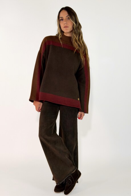 SWEATER ALICANTE Chocolate