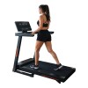 Caminadora plegable Athletic 1040T |16 km/h + inclinación automática + Bluetooth Negro