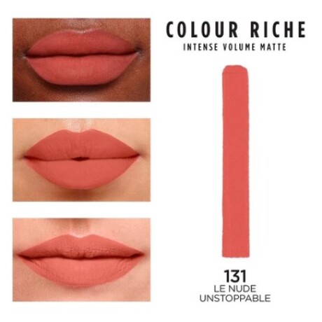 L´oréal Paris Colour Riche Labial en barra 131 Le nude unstoppable