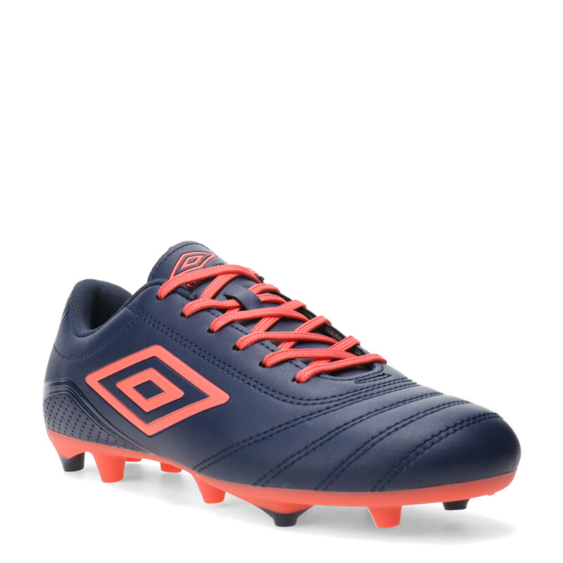 Championes de Niños Umbro Futbol 11 Classico III HG Azul Marino - Rosado Salmon