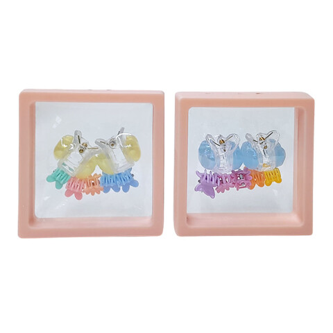 Pinzas infantiles para cabello x7 unidades Pinzas Infantiles Para Cabello X7 Unidades