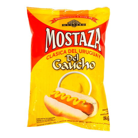 MOSTAZA DEL GAUCHO SACHET 1K MOSTAZA DEL GAUCHO SACHET 1K