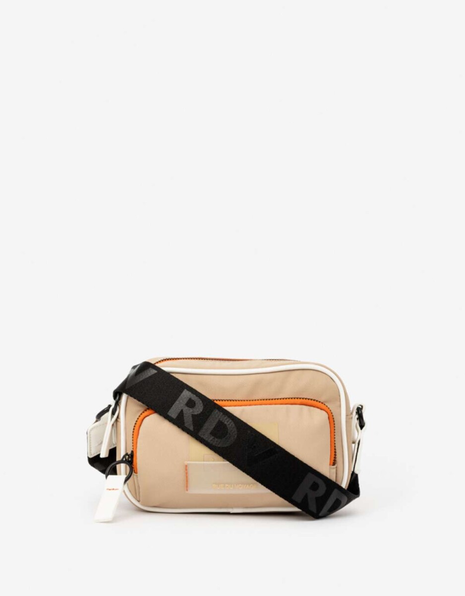Bandolera Con Bolsillo Rue Du Voyage - Marron Beige 
