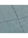 Manta throw acolchada VALMUE 130x180 azul Manta throw acolchada VALMUE 130x180 azul