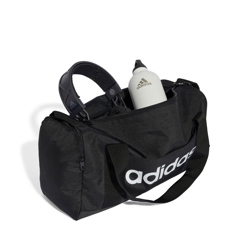 Bolso Adidas Linear Bag Negro - Blanco