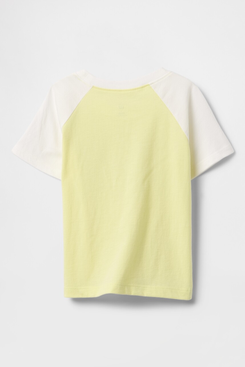 Remera Logo Gap Toddler Niño Citron