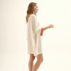 Beach Cover Up - Vestido Maura [V2] Lino Terracota