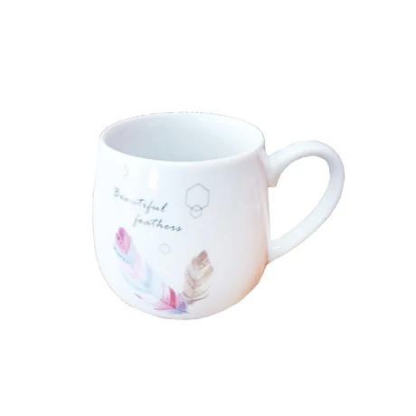 Taza 2 plumas BEATIFUL FEATHERS (9cmx8cm) Taza 2 plumas BEATIFUL FEATHERS (9cmx8cm)