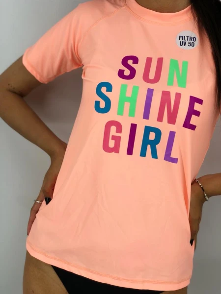 REMERA MALLA BAS 260010 NARANJA
