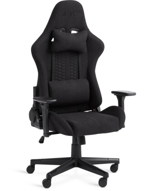 Silla gaming NIBE tela negro/negro Silla gaming NIBE tela negro/negro