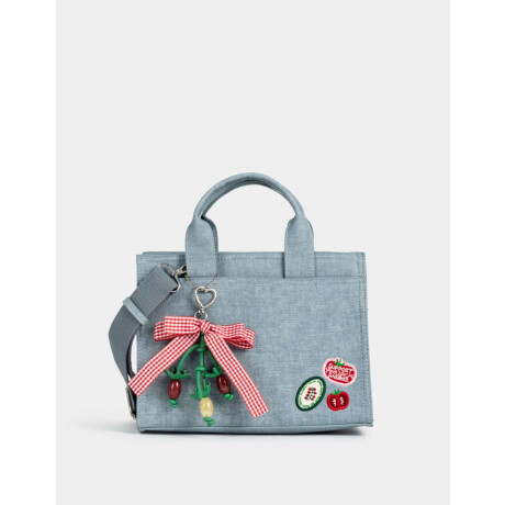 Cartera City Denim Azul Gastado