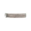 Brazalete trenzado con borde-Plata 925-Sin Piedra-BR3040 sinpiedra