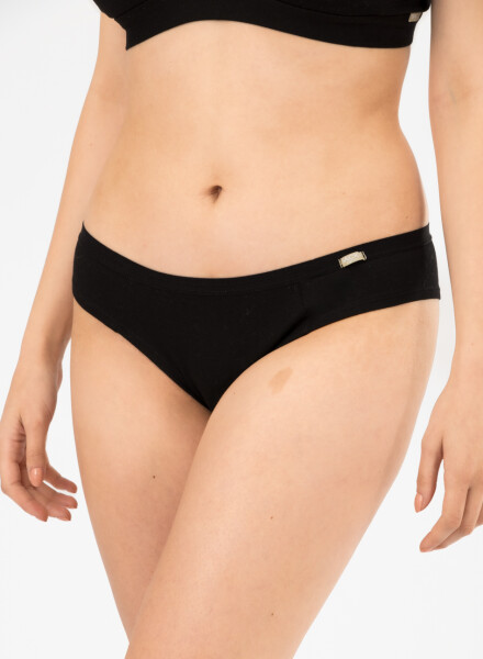 Bikini cotton Negro