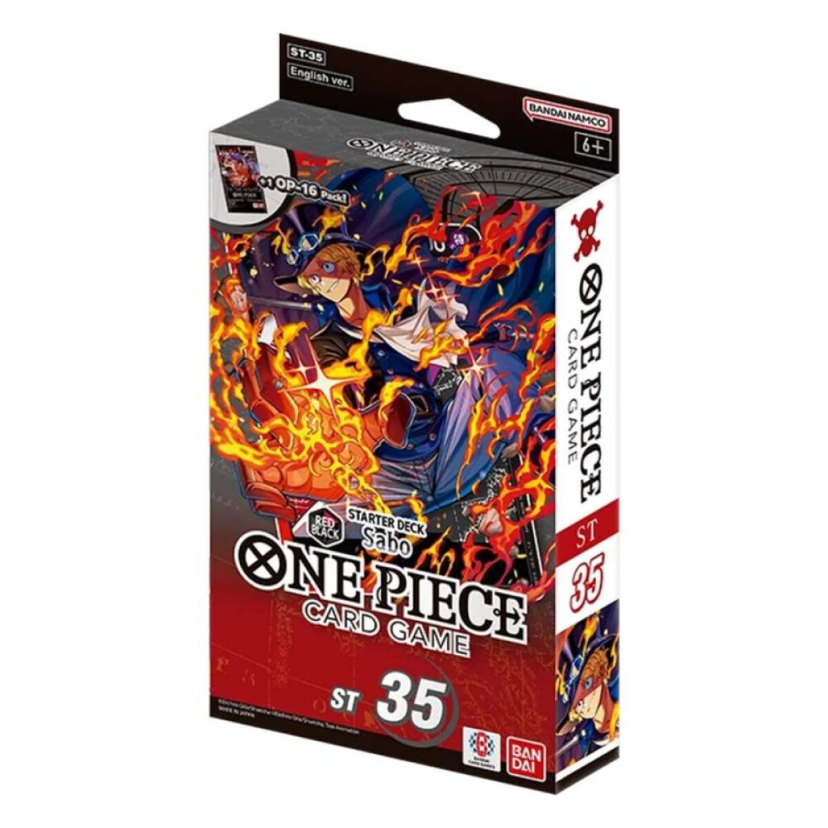 One Piece: Starter Deck [ST35] - RED/BLACK Sabo 