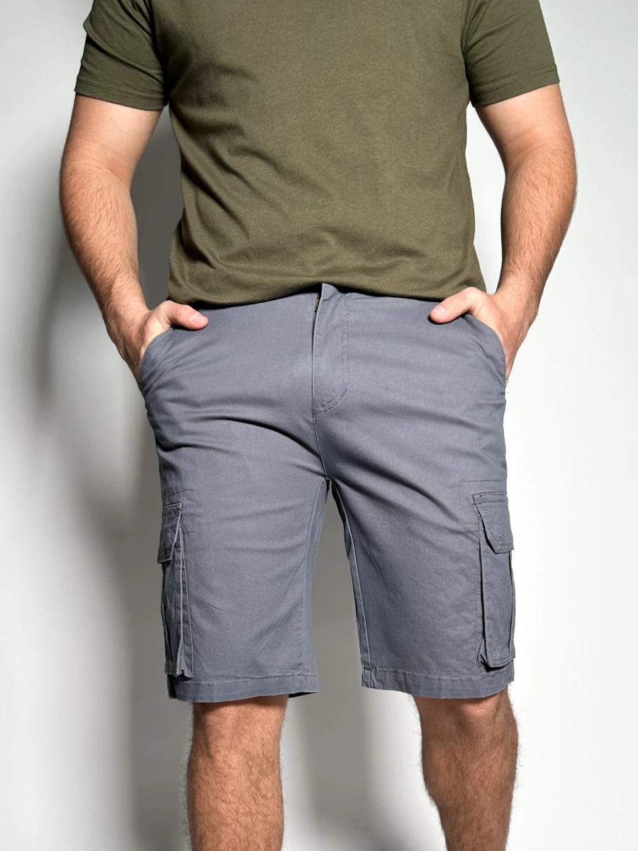 Bermuda cargo de gabardina Nairobi - Topo 