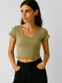 Remera Canar Verde Oliva Claro