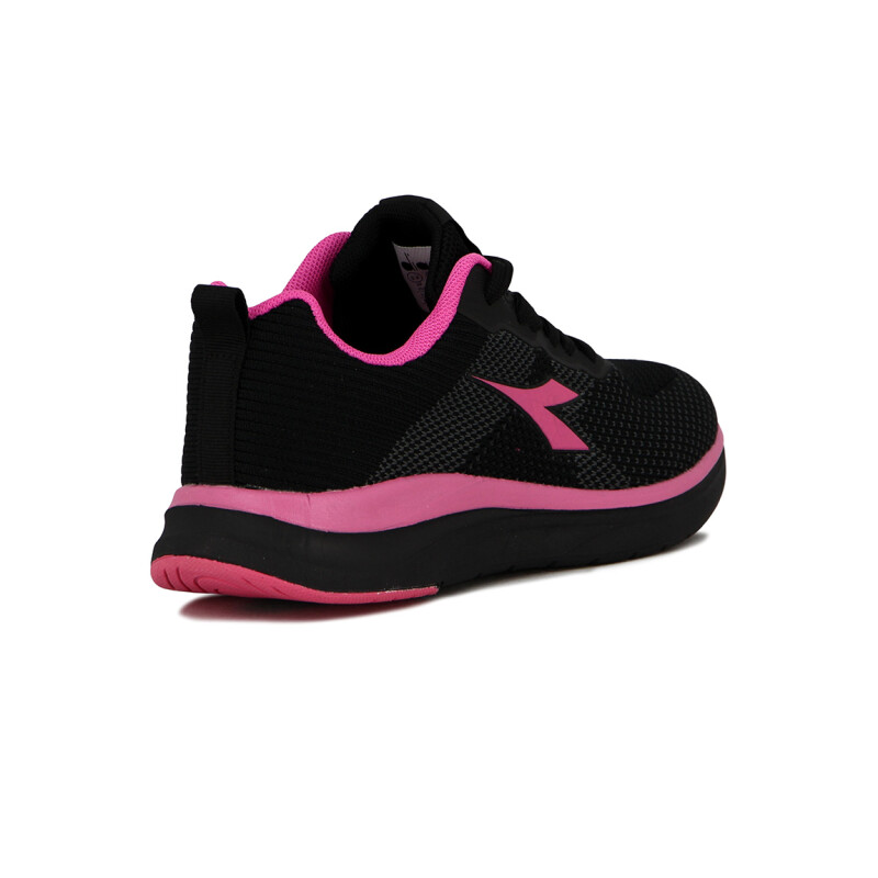 Diadora Vigata Calzado Deportivo Running Mujer-black-fucsia Negro-fucsia