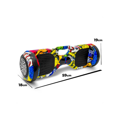 Hoverboard Patineta Eléctrica + Silla Música Luces Cmb001506