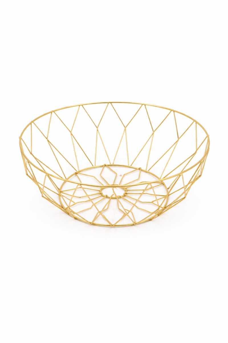 FRUTERO METAL DORADO - DORADO 