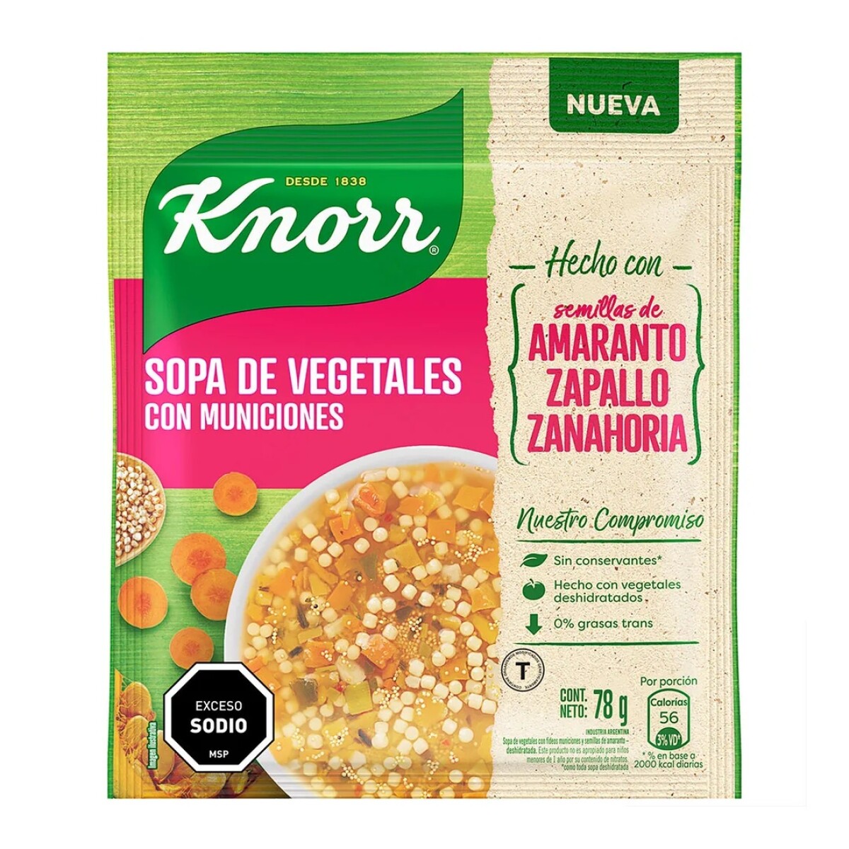 SOPA KNORR AMARANTO 78G 