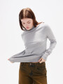 Polera Tivana Gris Melange Medio
