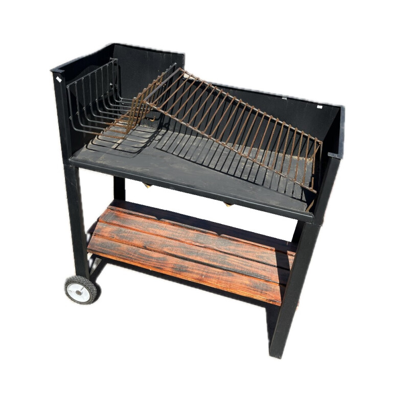 Parrillero portátil con ruedas Parrillero portátil con ruedas