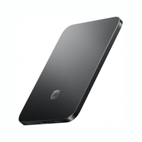XIAOMI ULTRATHIN MAGNETIC POWER BANK 5000 15W Cargador Portátil XIAOMI Magnetic Power Bank Ultrathin 15W 5000 mAh - Graphite Black