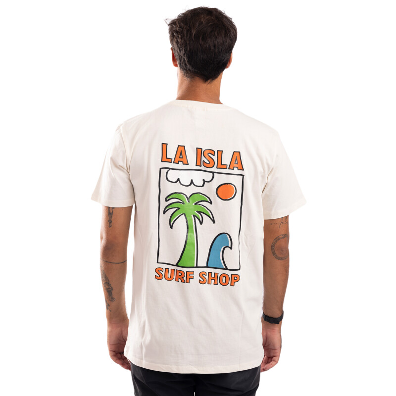 Remera La Isla Elementos - Vintage white Remera La Isla Elementos - Vintage white