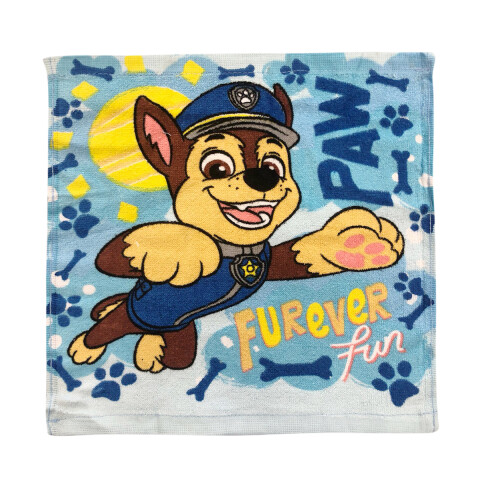 Toalla de Mano Paw Patrol 100% Algodón 30 x 30 cm CELESTE