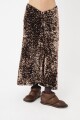 FALDA MIDI DE LENTEJUELA Cobre