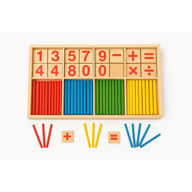 Juego De Madera Educativo En Colores Matematica Didactico Juego De Madera Educativo En Colores Matematica Didactico